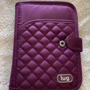 LUG - Purple Pilot Passport Wallet